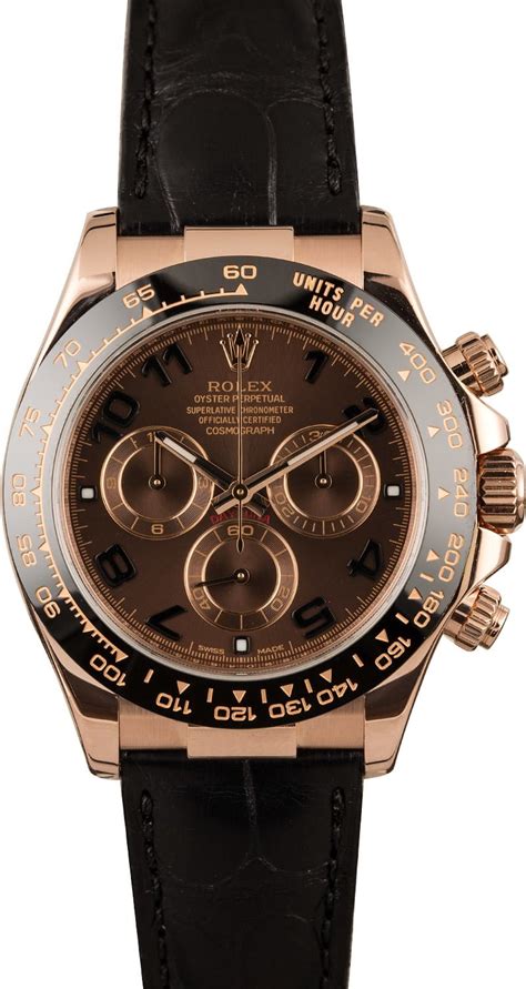 rolex daytona rose gold chocolate arabic dial|Acquista Rolex Daytona 116515ln .